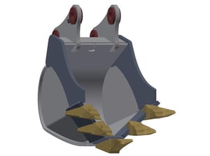 Image of V BOTTOM ROCK BUCKETS