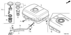 Image of 17510-Z1T-800ZA