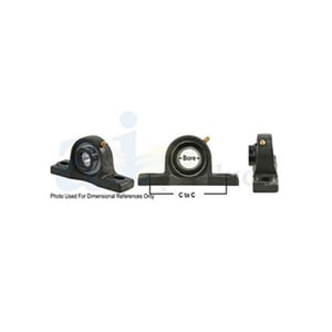 Pillow Block Assembly W/ Lock Collar, Re-Lubricatable