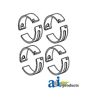 Bearing Set, Main (Std, set of 4)