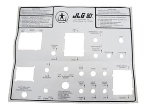 DECAL,NAME PLATE, CONSOLE