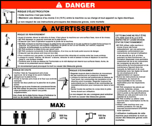 DECAL, LOAD&SAFETY INSTRUCTION