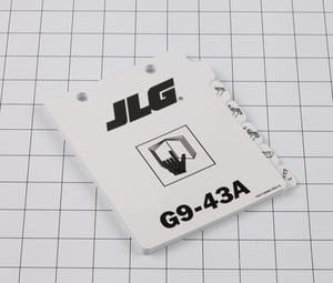 LOAD,CHART BOOKLET G9-43A