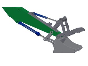 Image of QUICK LINK HYDRAULIC THUMB