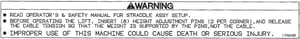 DECAL, (WARN)