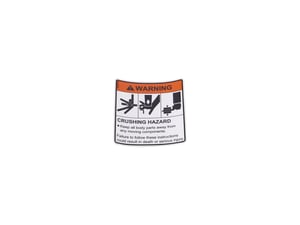 DECAL,CUT DANGER
