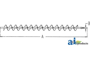Auger, Tailings
