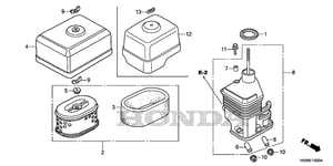 Image of 17210-ZE1-517