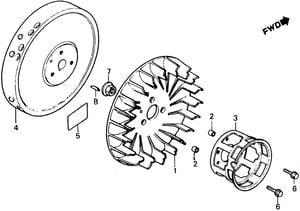 PULLEY, STARTER