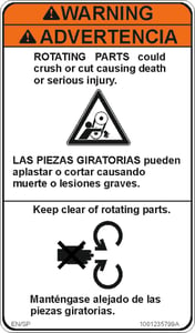 DECAL,MOVING PARTS (SPAN)