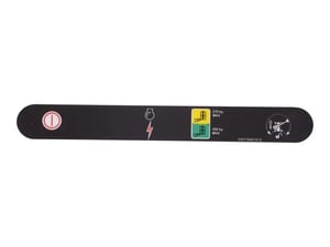 DECAL,STOP & AUX POWER (CE)