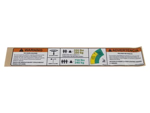 DECAL,CAPACITY (ENG/SPA)