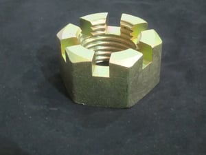 NUT-SPEC,2 1/2" SLOTTED HEX