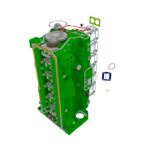 RE526257: Short Block Assembly