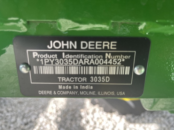 Pre-Owned John Deere 3035D in Immokalee, FL Photo 5
