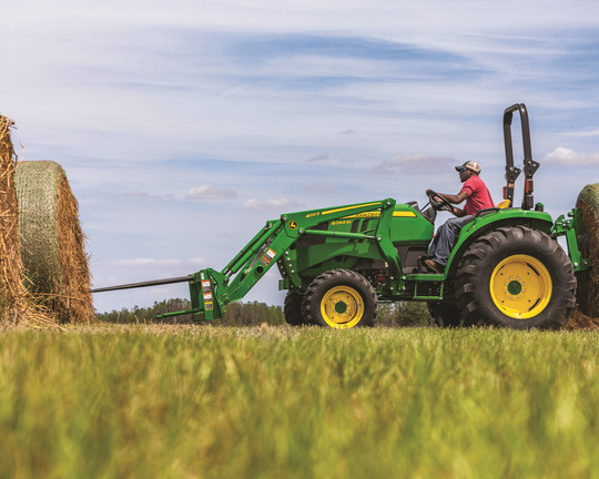 Pre-Owned John Deere 4044M Compact Tractor with 400E Loader in Brooksville, FL Photo 2