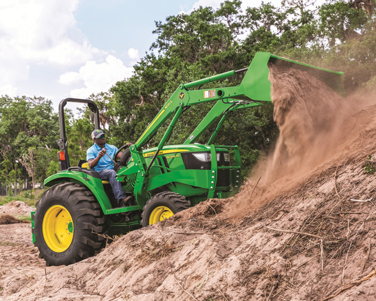 Pre-Owned John Deere 4044M Compact Tractor with 400E Loader in Brooksville, FL Photo 1