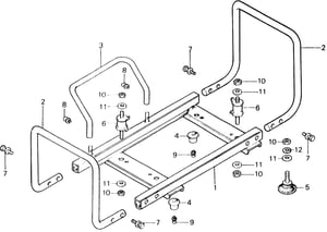BED, FRAME (NOT AVAILABLE)