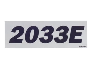 NAMEPLATE, (2033)