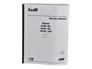 SERVICE MANUAL, 644B, 6K, 844C