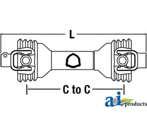 Driveline, Economy Rotary Cutter