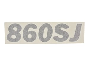 DECAL,860SJ MODEL DESIGN.