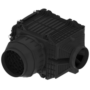 RE571792: Air Cleaner Assembly, Centered Inlet, Direct Flow