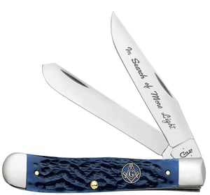 Masonic Gift Tin Standard Jig Blue Bone Trapper