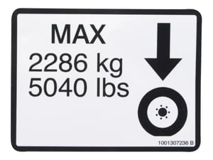 DECAL,TIRE LOAD