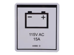 PWR TO CHARGER 115V