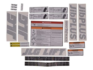 KIT,PLATF.DECALS E/M600J/JP