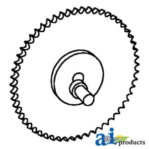 Sprocket Crank Assy., Shoe Drive (LH)