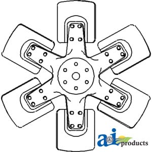 Fan, 6 Blade