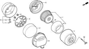 ELEMENT, AIR CLEANER