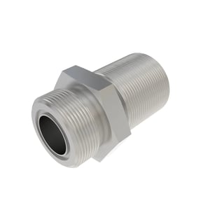 61H1287: Straight Bulkhead Union Adapter Fitting