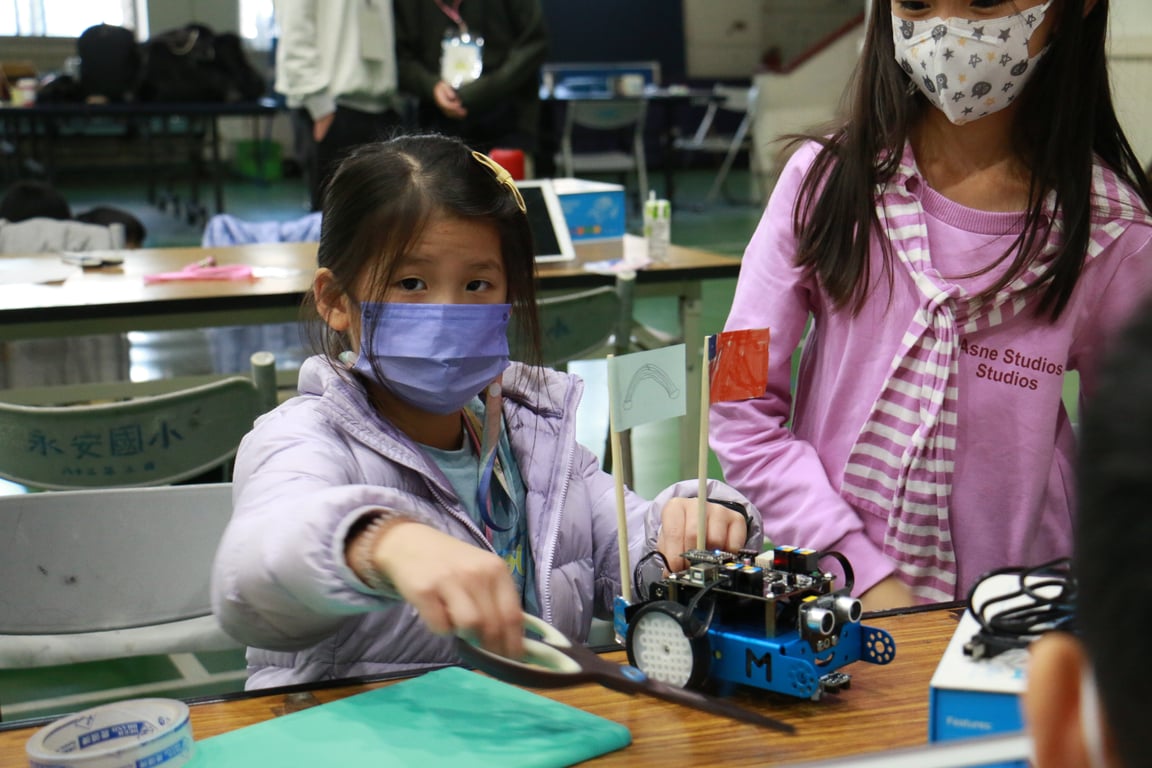 永安國小 mBot 機器人體驗營 圖片 15