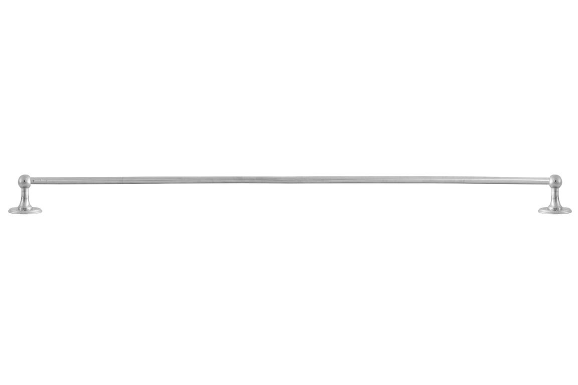 PIECE HOLDER + 2 BRACKETS   SATIN WHITE BRONZE (WBS)  1000mm