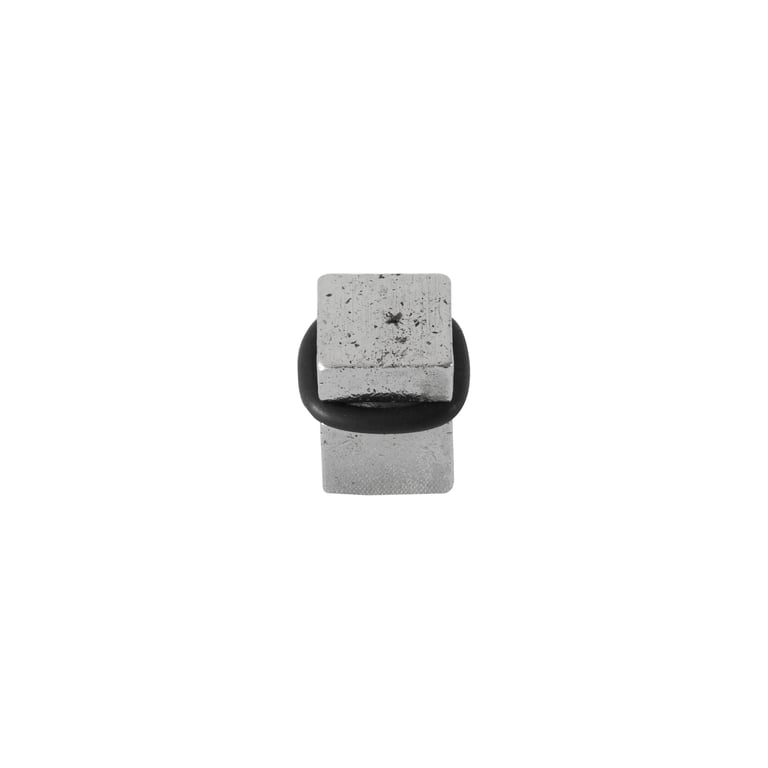 STÜCK TÜRSTOPPER   WEISSE BRONZ (WB)  25x25x32mm