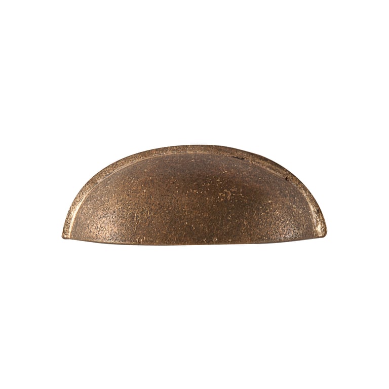 STÜCK MÖBEL MUSCHEL PCO 64  ROHE BRONZE (RB)  64mm