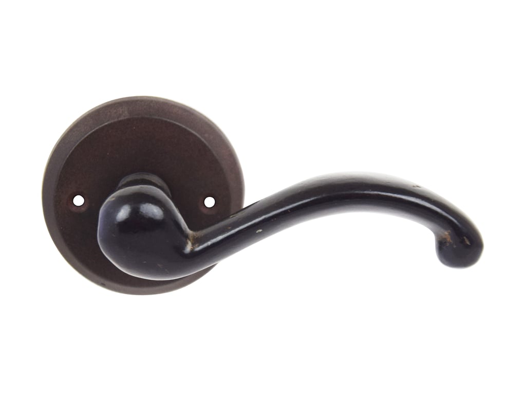 PAIRE POIGNEE ALP51 /RA61-Round BRONZE FONCEE (AZ)