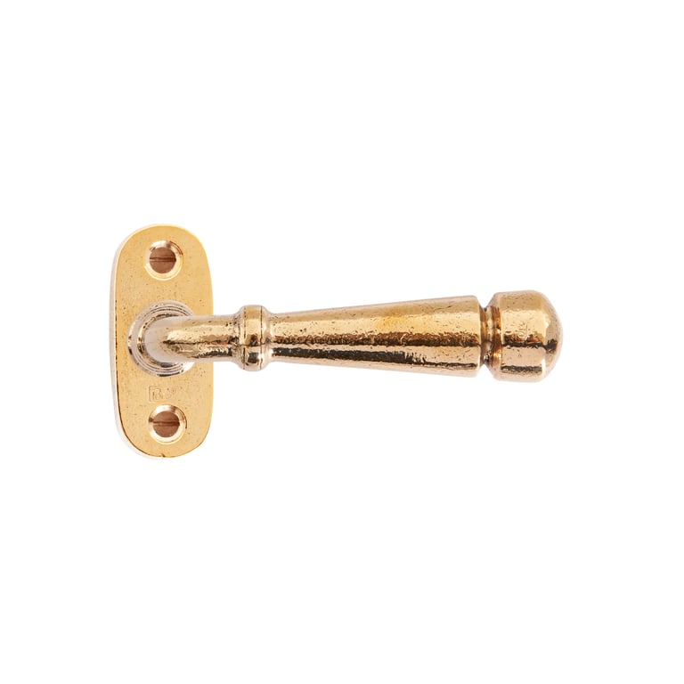PAIR DOOR LEVER PH1830/ PBTC 1 RAW BRONZE POLISHED (RBP)