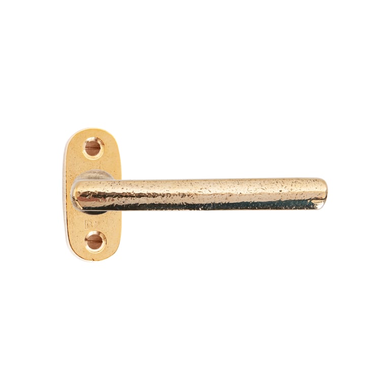 PAIR DOOR LEVER PH1920/ PBTC 1 RAW BRONZE POLISHED (RBP)