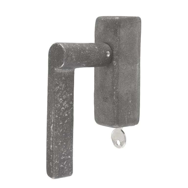 STUK RAAMKLINK PH1928/ DKS RUW METAAL (RM) afsluitbaar  links/left