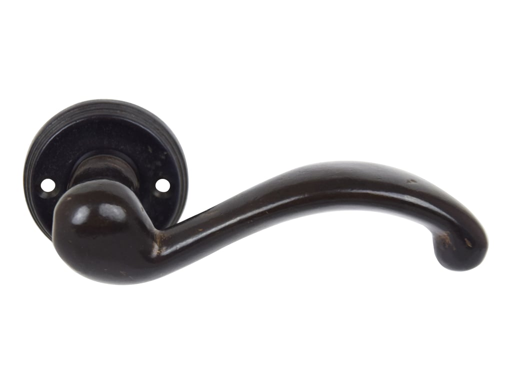 PAIR DOOR LEVER ALP51 R1-DIN-38mm DARK BRONZE (AZ)