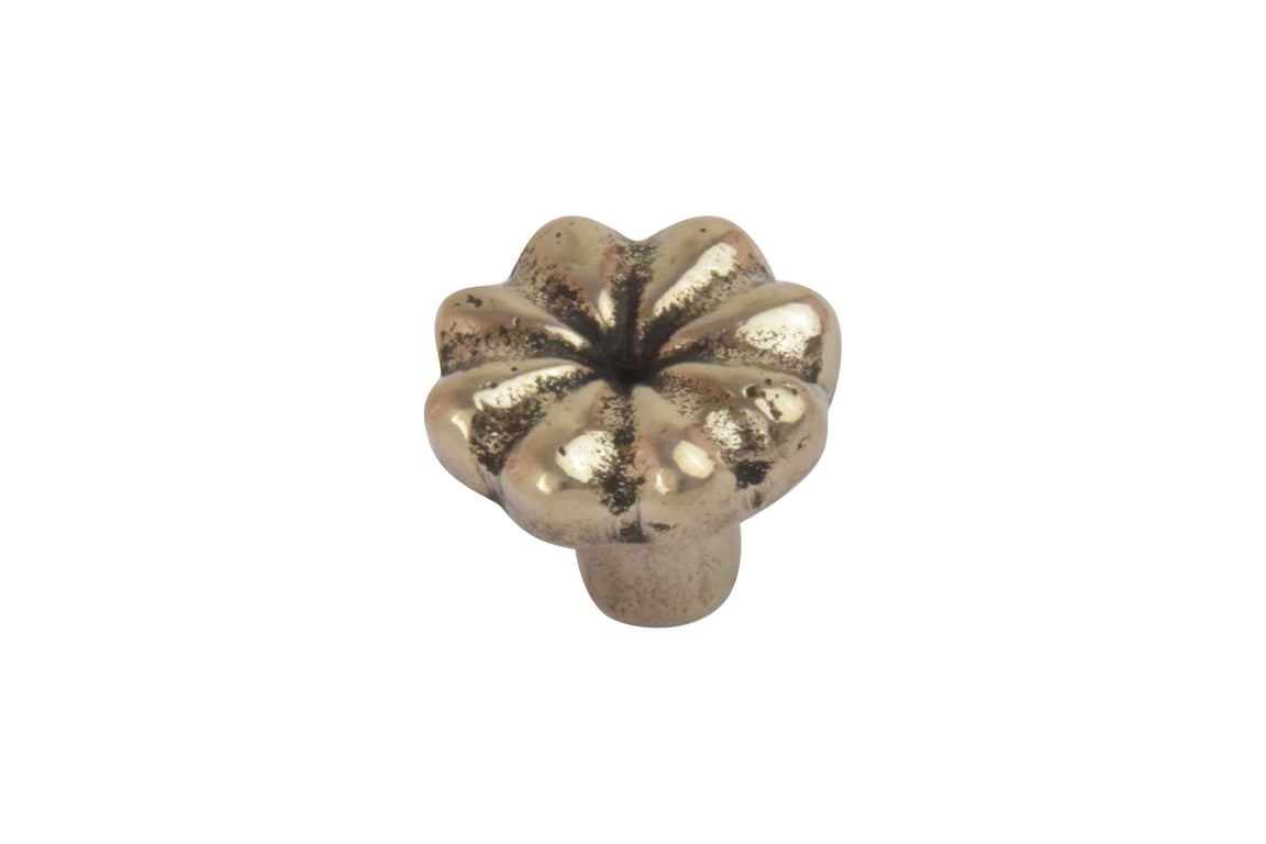STÜCK MÖBELKNOPF POFL-33  WEISSE BRONZ (WB)  33mm
