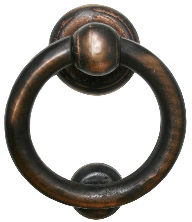PIECE HEURTOIR BT1530 BRONZE FONCE (DB) 130x110mm