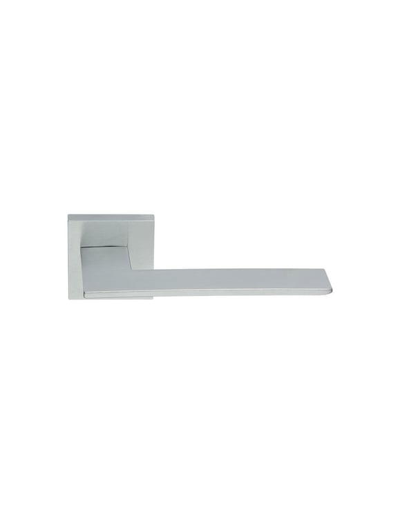 PAIR DOOR LEVER BLADE 1500 50-Q/ CHROME SATIN (CS)