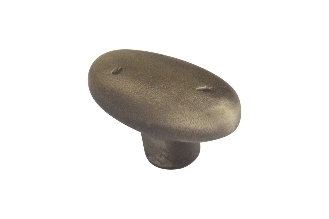 PIECE FURNITURE KNOB C64  AGED IRON (AI)  48mm
