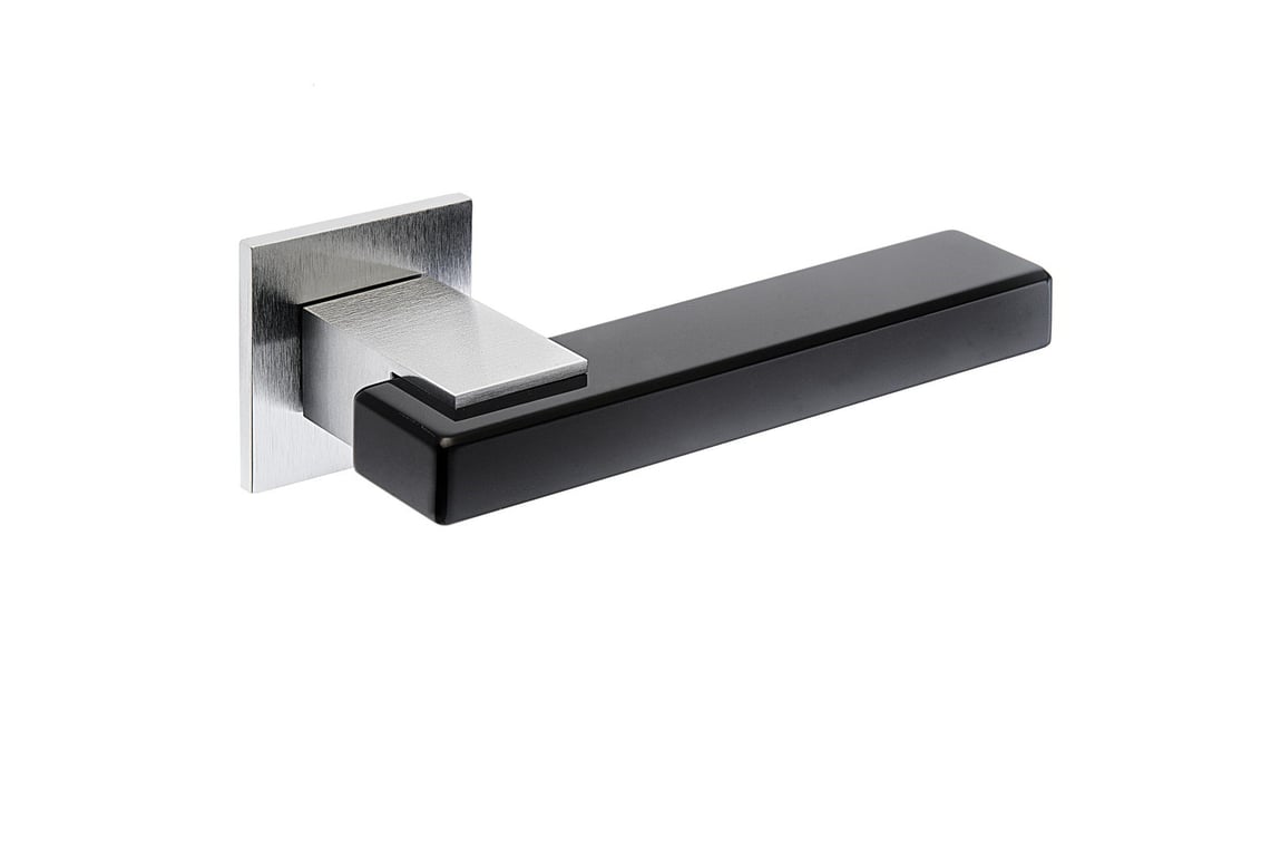 PAIR DOOR LEVER JOIN 925 50-QT/ CHROME SATIN (CS) DARK