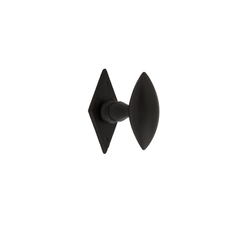 PAAR DEURKNOP BT254/ E1100 ZWART (N)